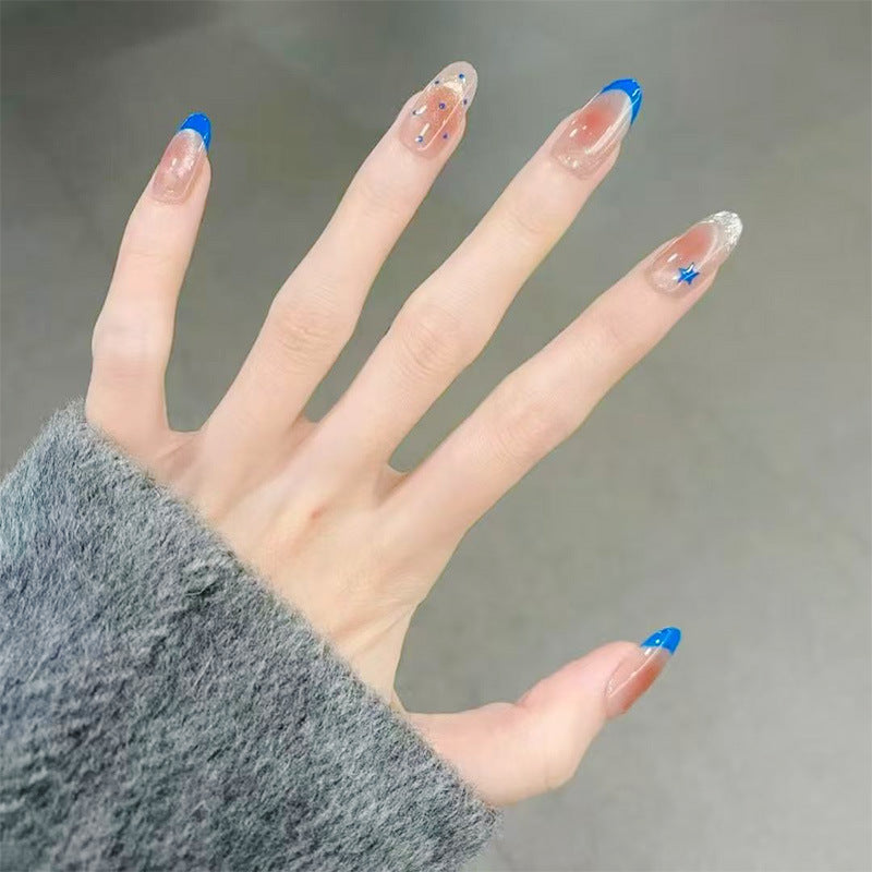 Künstlerisches Ombre Glitter Nagelkunst Set Brehn