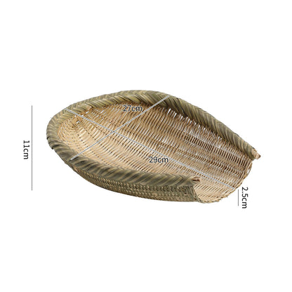 Oval handgefertigte Aufbewahrungskorb Brehn