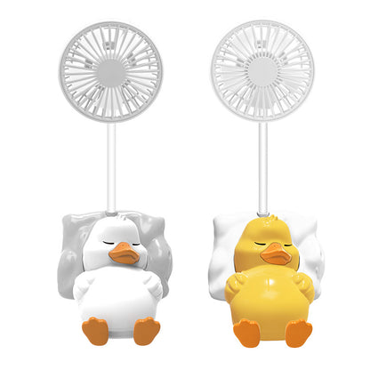Unisex Tragbarer Mini-Ventilator mit lustigem Enten-Design Brehn