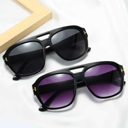 Oversized quadratische Rahmen Sonnenbrille Brehn