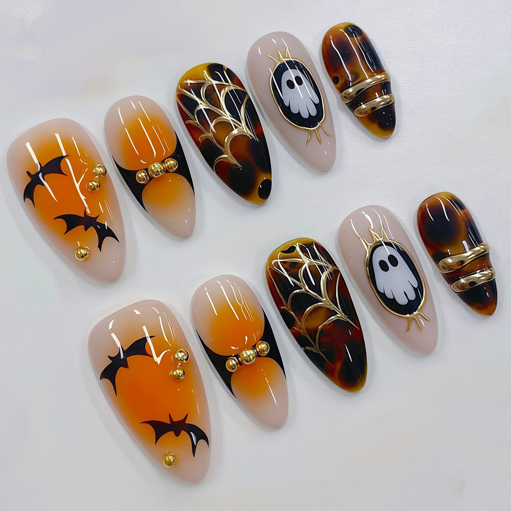 Halloween Dekorative Nagelkunst Brehn
