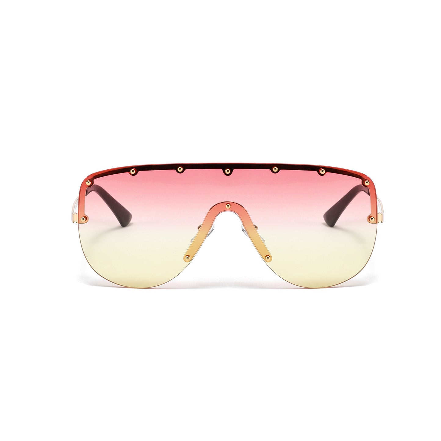 Damen futuristische oversized Sonnenbrille Brehn
