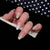 Kunstnagel Set mit Traumhaften Glitter- und Perlendesigns Brehn