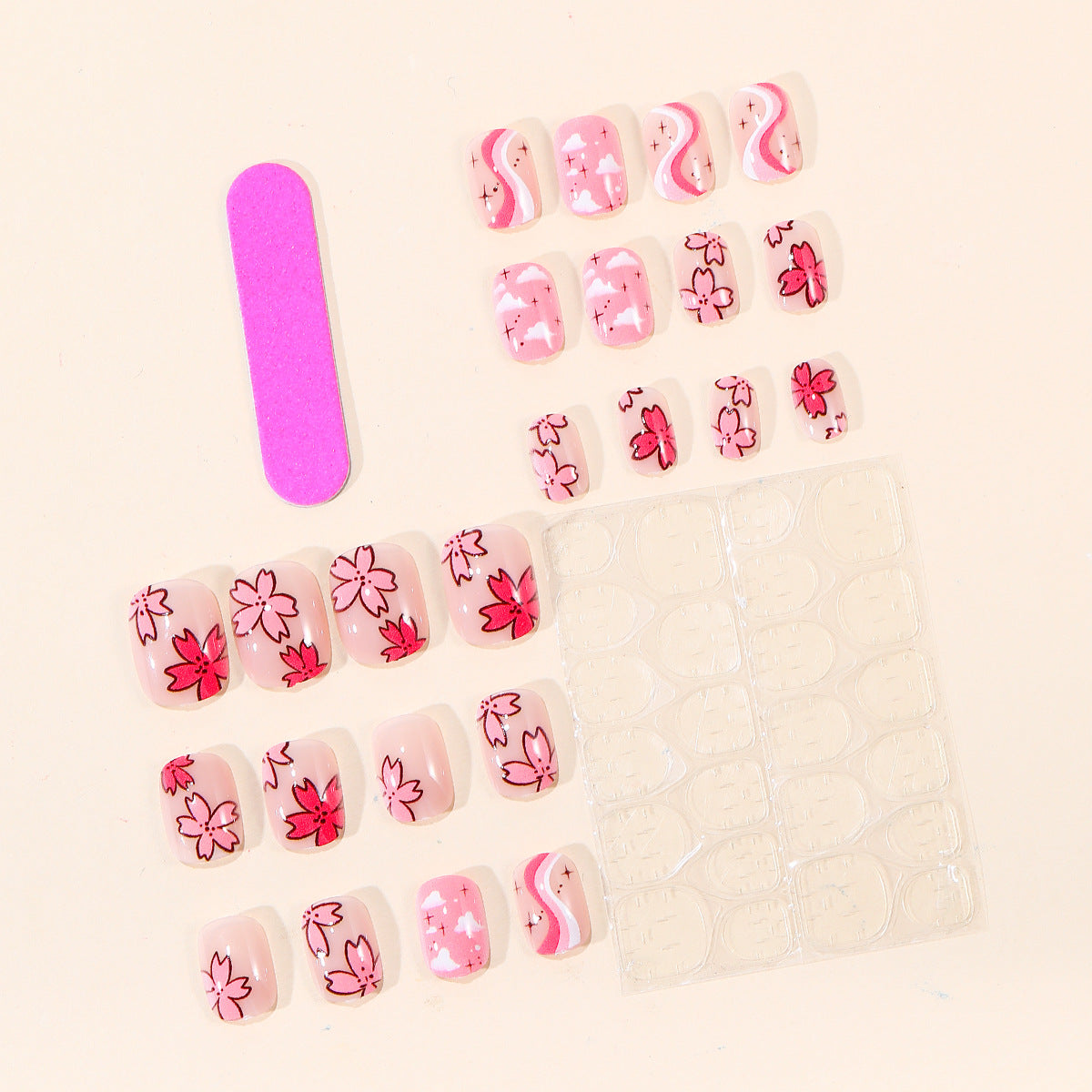 Blumen Design Nagelkunst Kit Brehn