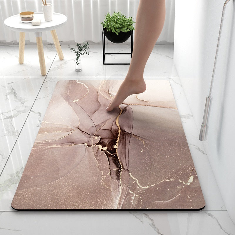 Soft Touch Marmor Badmatte Brehn