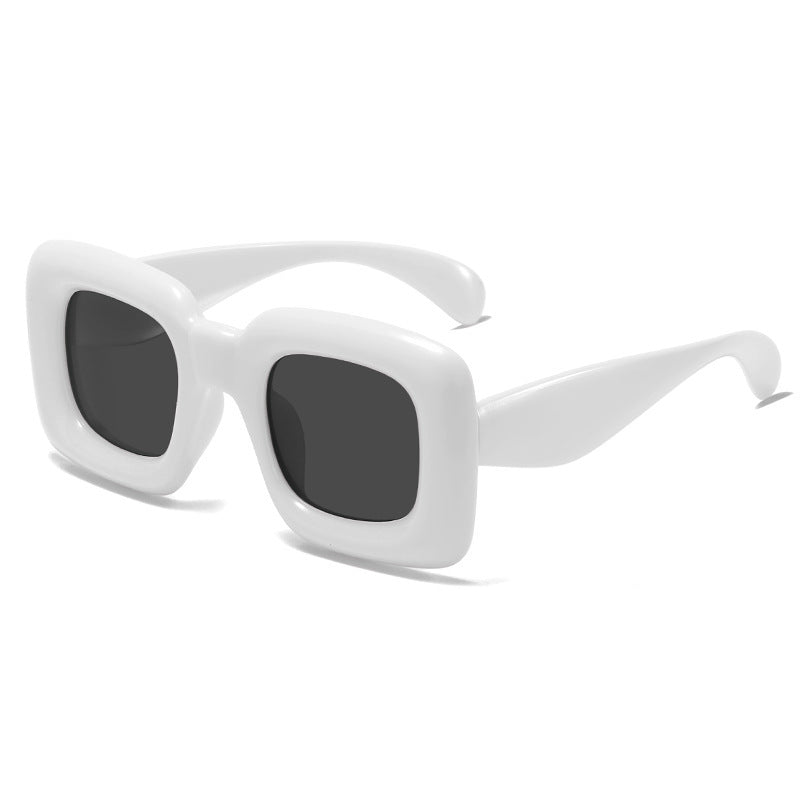 Modische Übergroße Quadratische Sonnenbrille Brehn