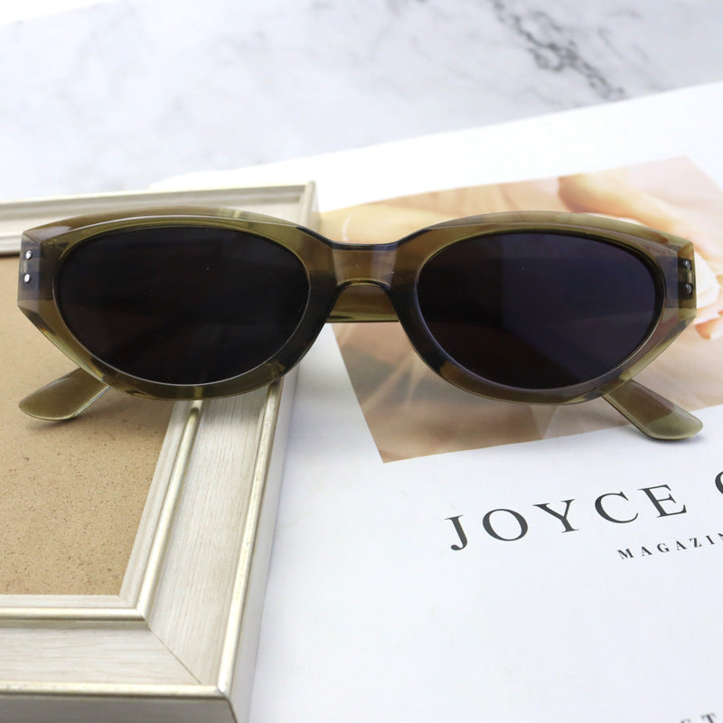 Vintage-inspirierte Katzenaugen-Sonnenbrille Brehn
