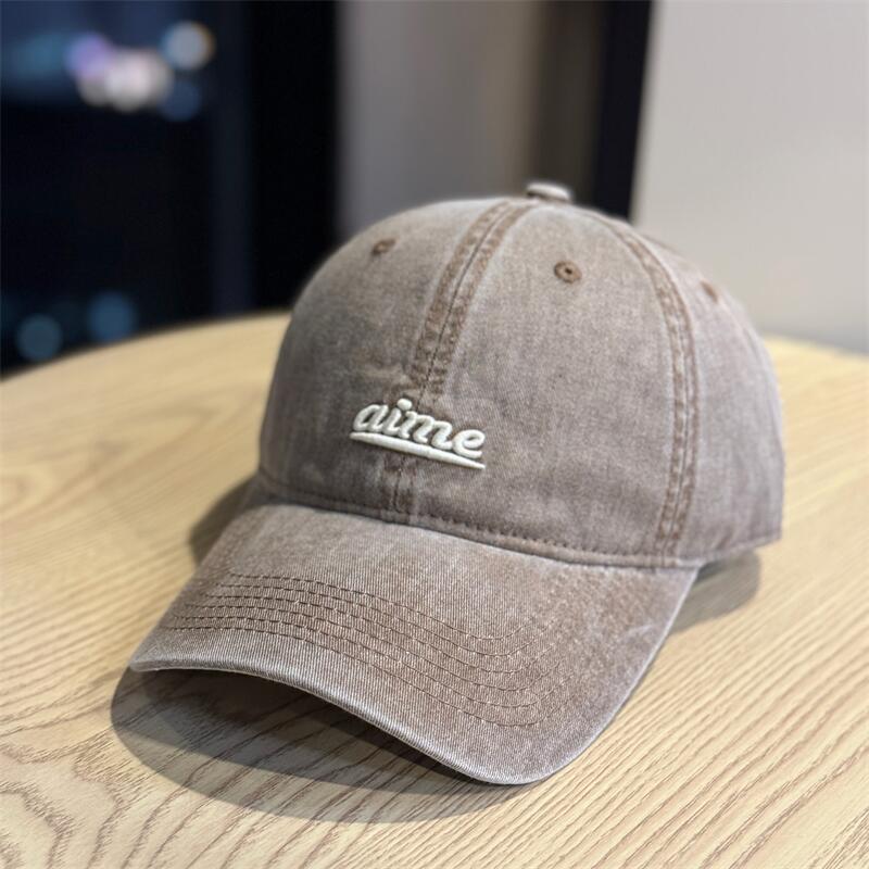 Damen Freizeit Vintage-inspirierte Baumwoll-Baseballmütze Brehn