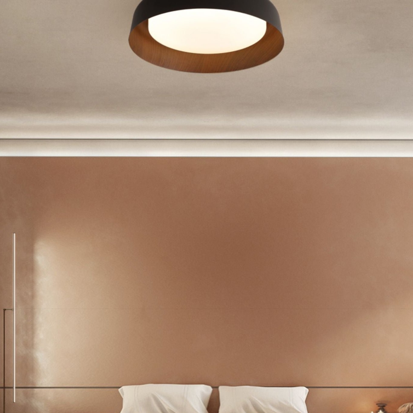 Brehn | Woodlook Wabi Sabi LED Deckenlampe