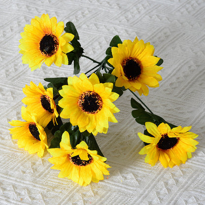 Dekorative Sonnenblumen Blumenstiel Anordnung