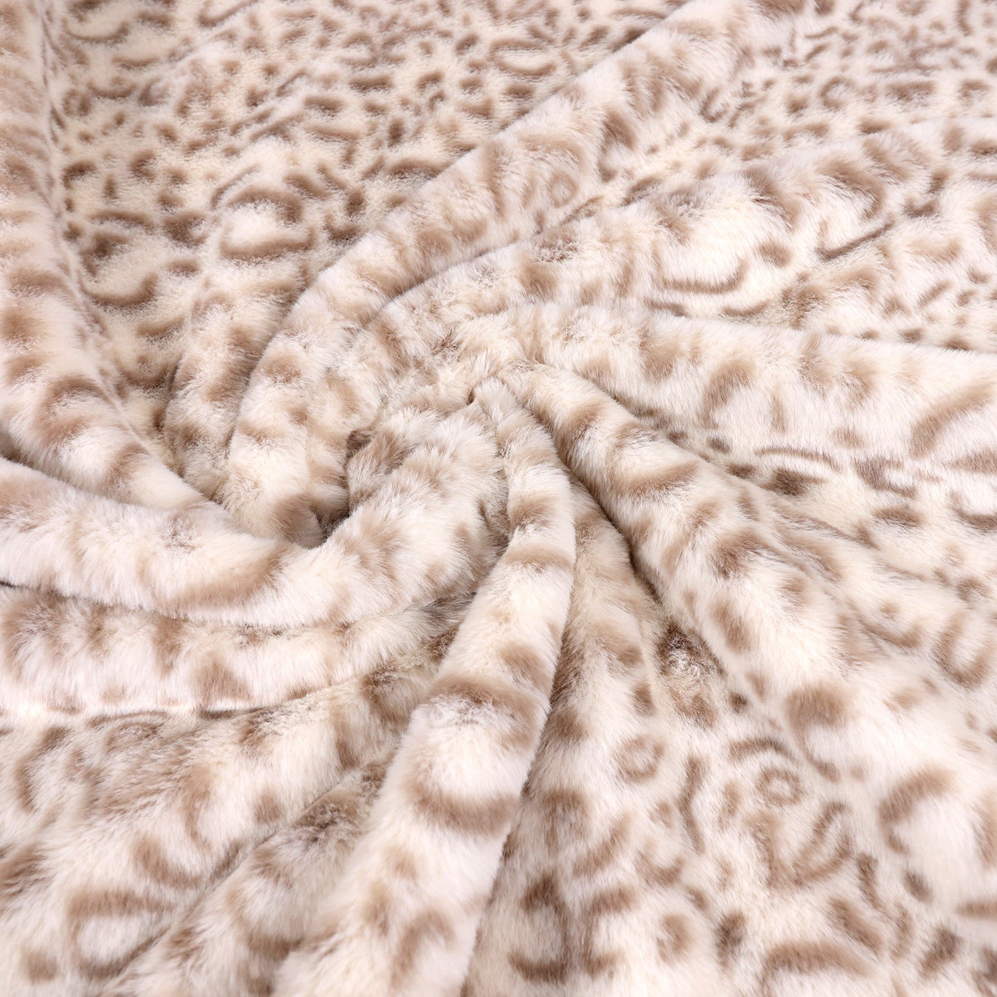 Damen Haustierfreundliche Kuscheldecke mit attraktivem Leopardenmuster Brehn