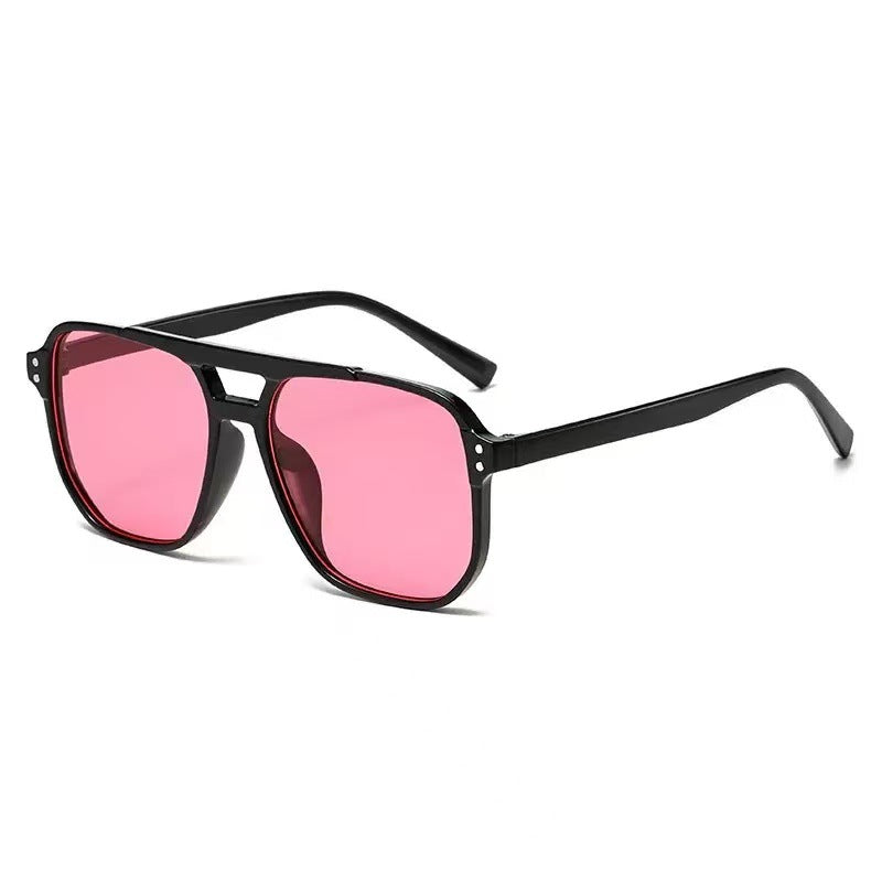 Stylische Quadratische Rahmen Sonnenbrille Brehn