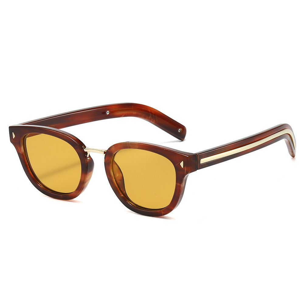 Klassische Oversized Katzenaugen-Sonnenbrille Brehn