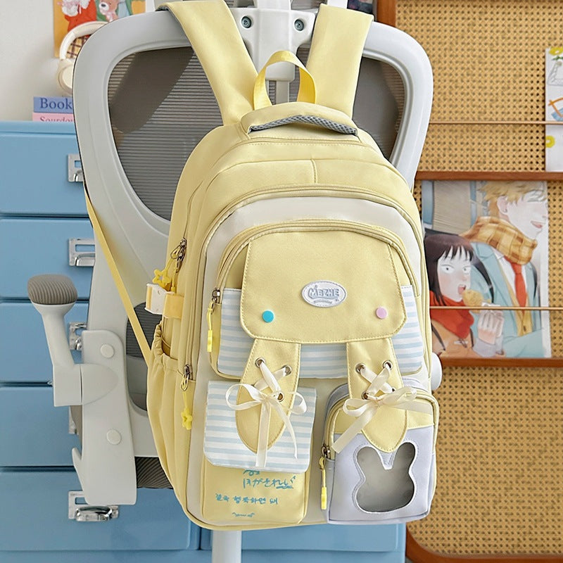 Süßer von Tieren inspirierter Schulrucksack