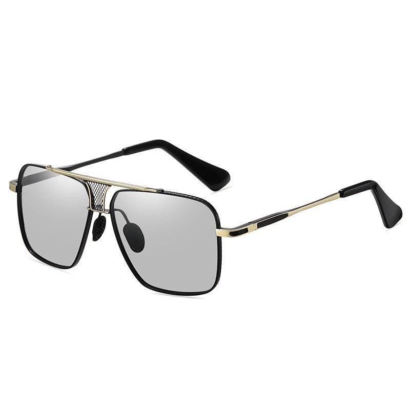 Damen Quadratische Sonnenbrille mit stilvollem Metallrahmen und hochwertigem UV-Schutz Brehn