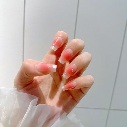Dekorative Strass-Nagelkunst Brehn