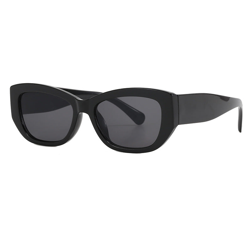 Damen modische Cat-Eye Sonnenbrille aus robustem Kunststoff Brehn