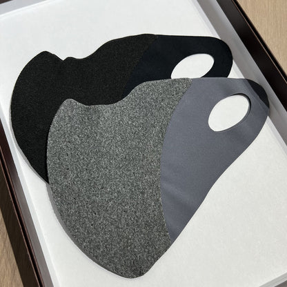 Konturiertes Neopren-Wiederverwendbares Gesichtsmasken mit Atmungsaktivem Perforiertem Panel Brehn