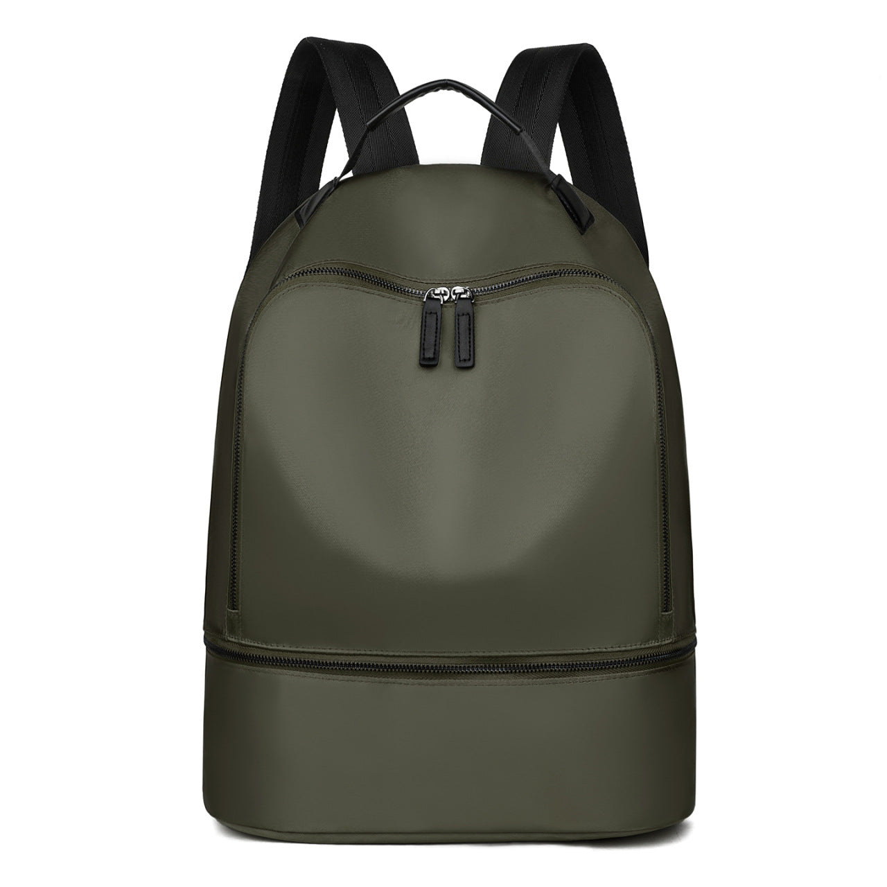 Schlanke Minimalistische Reißverschluss-Top Rucksack
