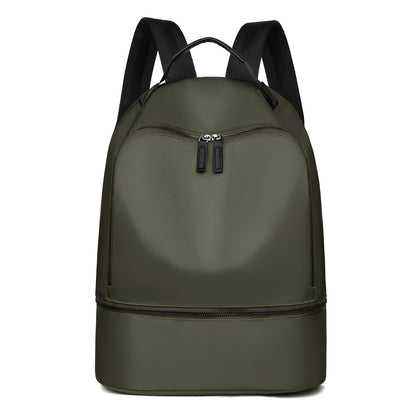 Schlanke Minimalistische Reißverschluss-Top Rucksack