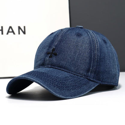 Damen Klassiker Denim Baseballkappe Brehn 1784083895