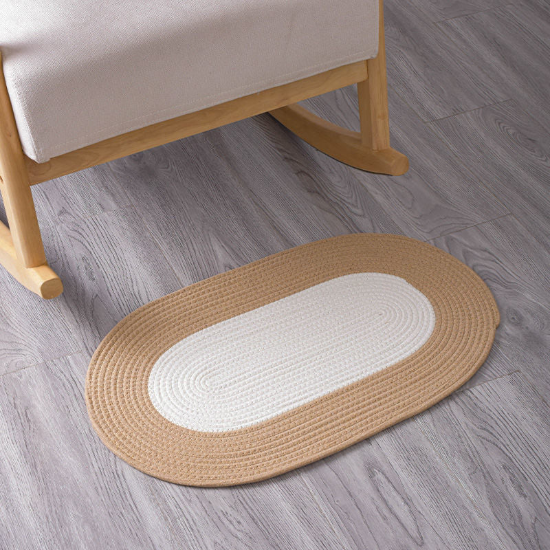 Runde Jute-Teppich Brehn