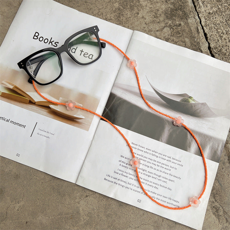 Floral Perlen Brille Kette Brehn