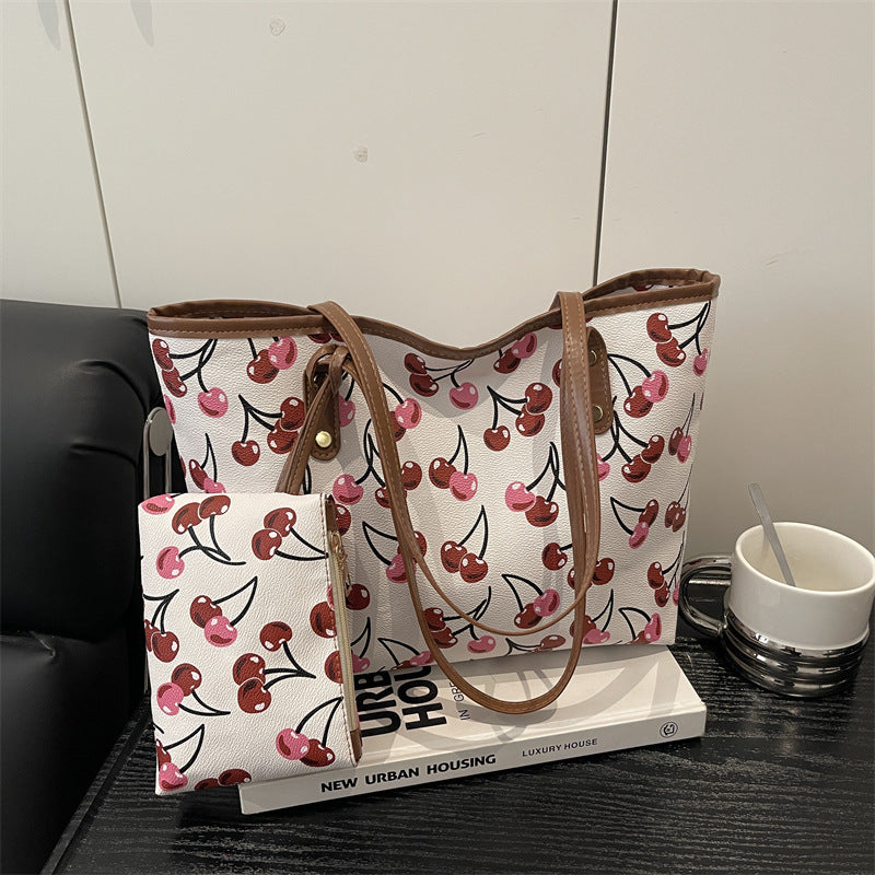 WoWhimsical Kirschen Druck Tragetasche Brehn