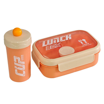 Vielseitige auslaufsichere Lunchbox mit Besteck