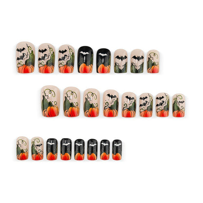 Kunstvolle Halloween-Nagelsets Brehn