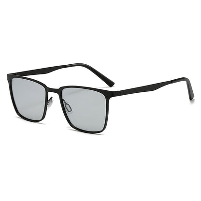 Moderne Quadratische Rahmen Sonnenbrille
