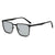 Moderne Quadratische Rahmen Sonnenbrille