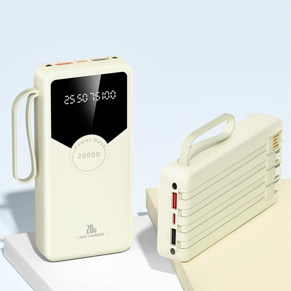 Powerbank mit Schnellladefunktion und LED-Anzeige Brehn