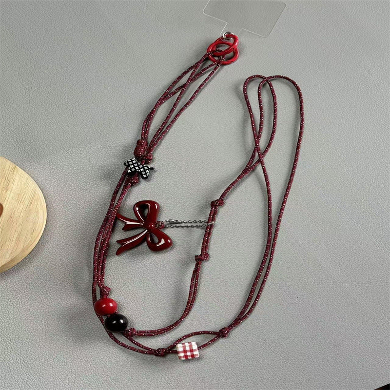 Verspielter Perlen Charm Brillenhalter Brehn