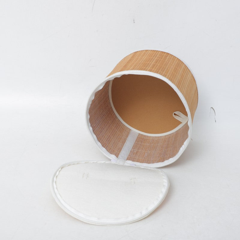 Aufbewahrungskorb mit Reißverschluss und floralem Design