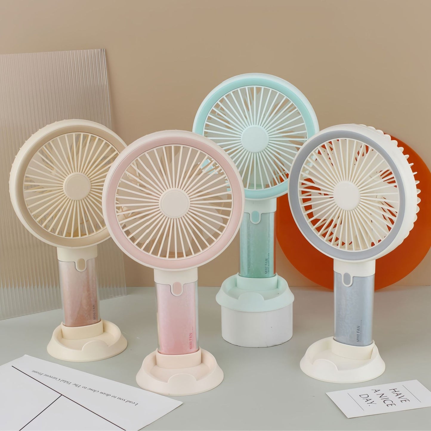 Damen handlicher USB-Ventilator mit lustigem Design Brehn