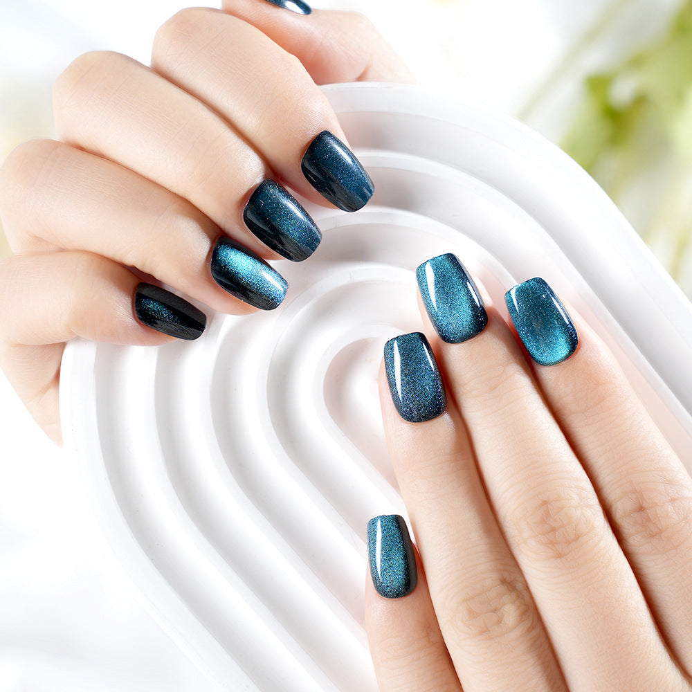 Glänzendes Acryl Press-On Nagelset Brehn