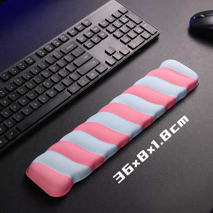 Ergonomische Tastatur Handballenauflage