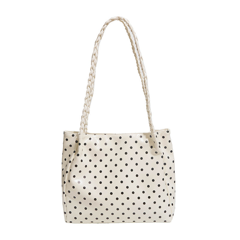 Polka-Dot-Muster-Handtasche