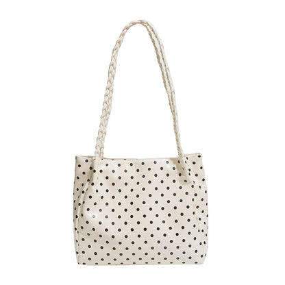 Polka-Dot-Muster-Handtasche