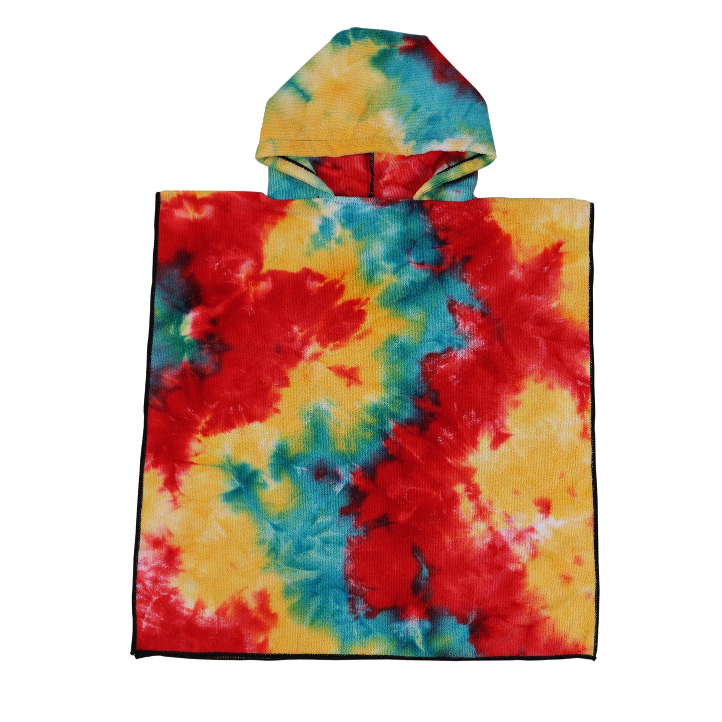 Fluffy Badeponcho mit Kapuze Brehn