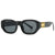 Damen modische Sonnenbrille mit einzigartigem, geometrischem Design und eleganten Akzenten Brehn