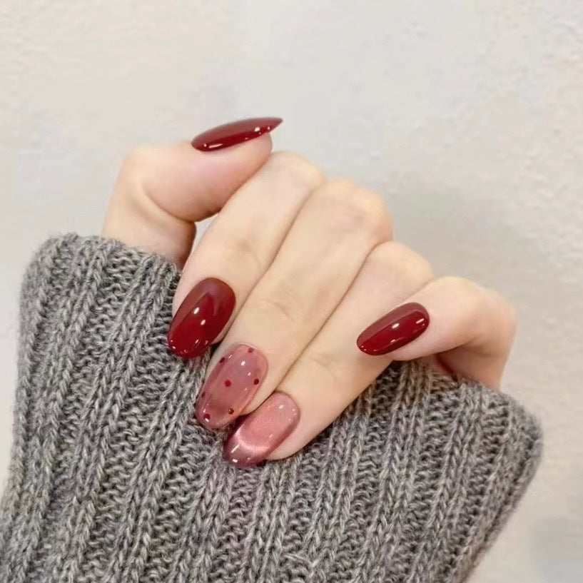 Künstlerische Press-On Nagelkollektion Brehn