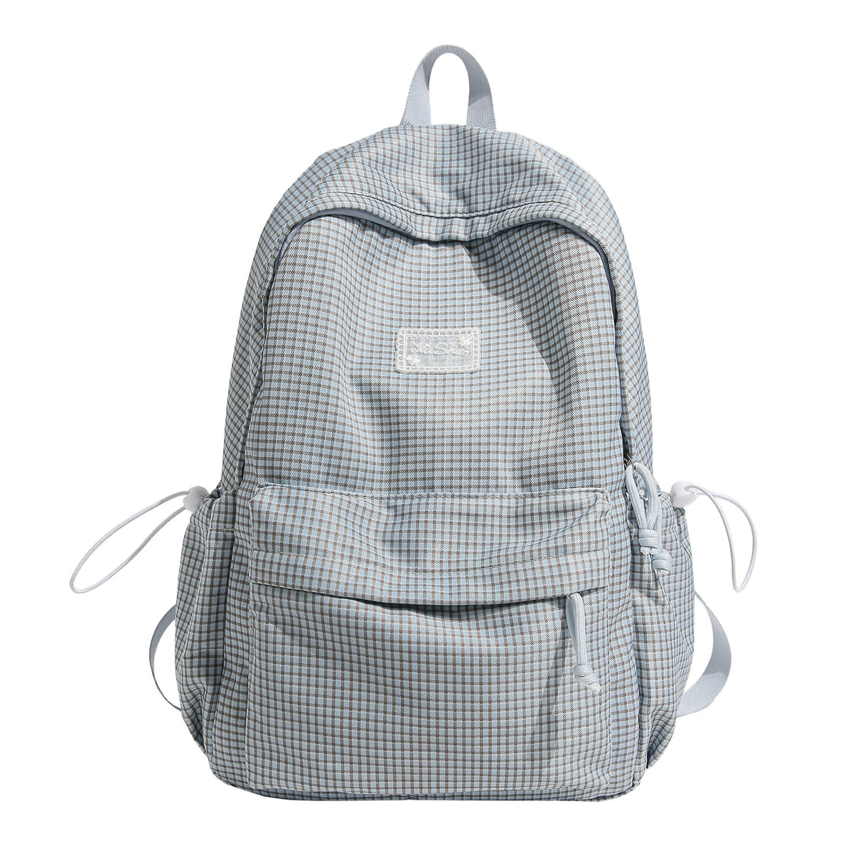 Stylischer gittergemusterter Tagesrucksack Brehn