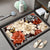 Blumenmuster Komfort Badezimmermatte Brehn