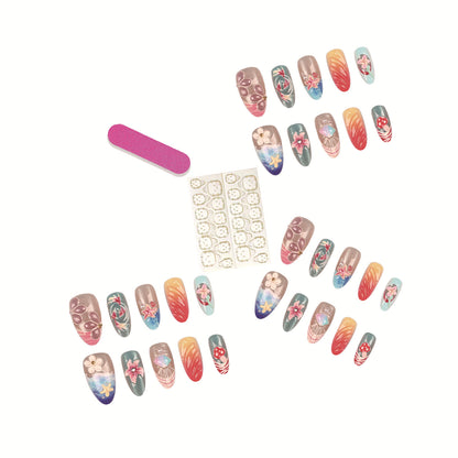 Künstlerische Tropische Nagelkunst Kollektion