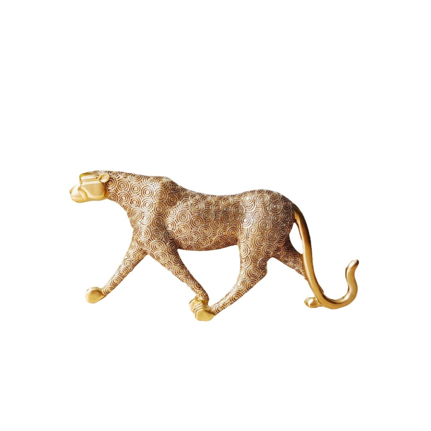 Künstlerische Dekorative Wildkatze Skulptur Brehn