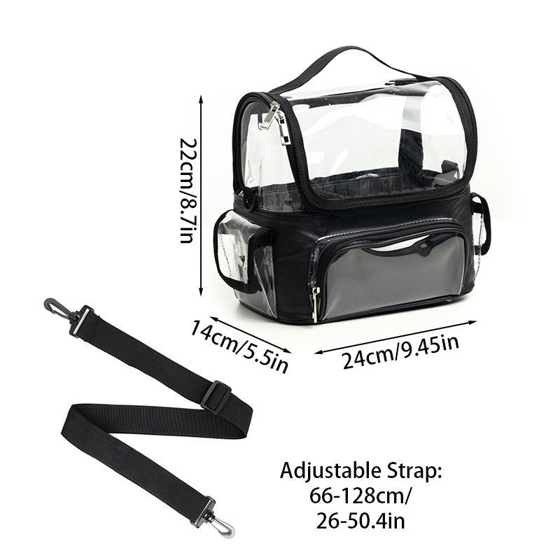 Transparente Organizer Tasche Brehn