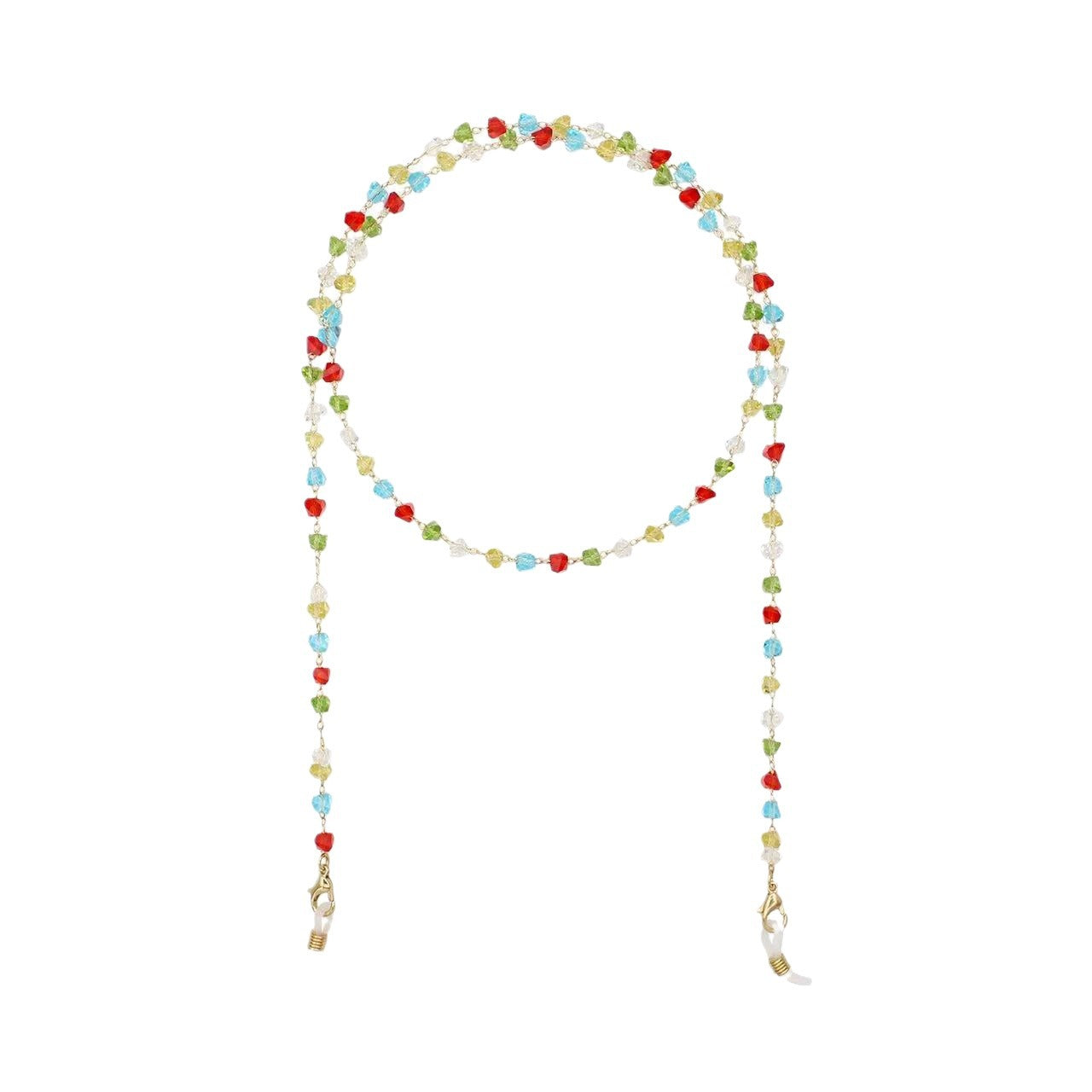 Künstlerische Edelstein Brille Kette Brehn
