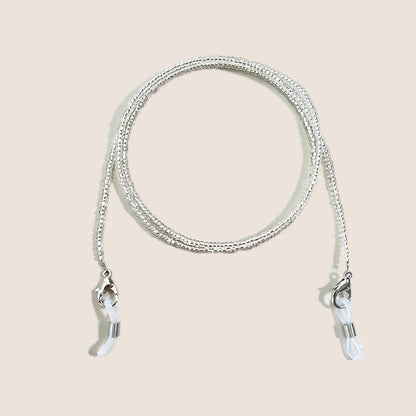 Elegante Perlen Brillen Halterung Halskette Brehn